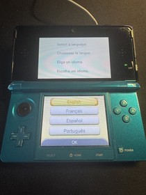 Nintendo 3DS Handheld System - Aqua Blue - USED w/ Charger - Tested and Working