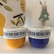Sol de Janeiro Delicia Drench Body Butter 50ml & Brazilian Bum Bum Cream 50ml. 