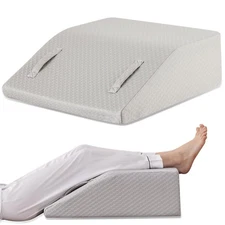 Leg Elevation Pillow for After Surgery, 8inch Foam Leg Elevating Pillow for S...