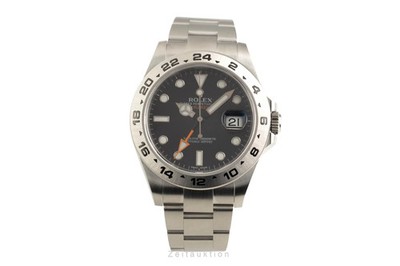 Rolex Explorer II Black Dial Edelstahl Automatik Herrenuhr Ref. 216570 B&P 2016