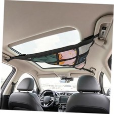 3 Handle Car Ceiling Cargo Net for SUV Roof Storage 35.4"x23.6"