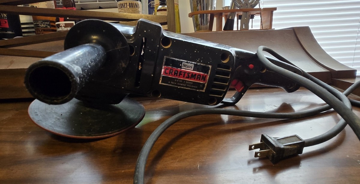 SEARS CRAFTSMAN 315.10520 - Vintage 6” Inch Disc Sander Polisher 3