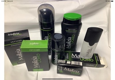 Special Malizia Combo 7 Items VETYVER last Package free shipping no tariffs