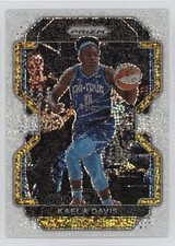 2022 Panini Prizm WNBA White Sparkle Prizm Kaela Davis #127 0q5k