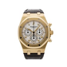 Audemars Piguet Royal Oak Chronograph Gold Auto 39mm Watch 25960BA.OO.1185BA.01