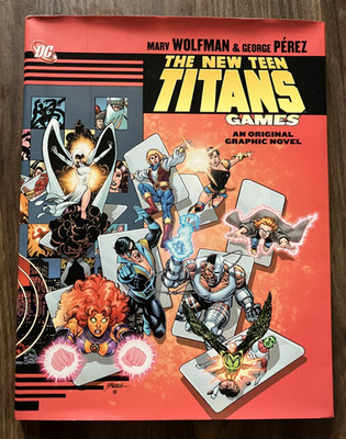The New Teen Titans: Games - Hardcover DC Comics TPB Graphic Novel - CLEAN