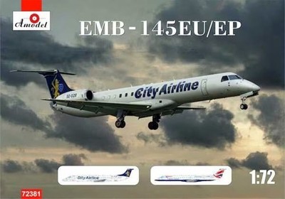 Amodel  AMO72381 - 1:72 Embraer EMB-145EU/EP - Neu