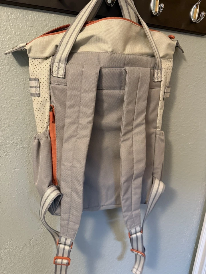 THIRTY-ONE 31 Días Mochila de Visitante Susurro Gris Bloque de Color Bolso de Mano Bolsillos con Cremallera Foto 3 de 4