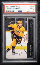 2021-22 Upper Deck Series 1 Young Guns Tanner Jeannot #222 PSA 9 MINT 05za