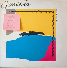Genesis Abacab Vinyl Record LP VG+/VG CBR 102 1981