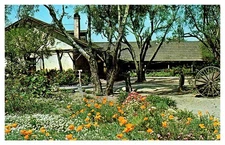 Postcard HOUSE SCENE Pamona California CA o/19 AS9886