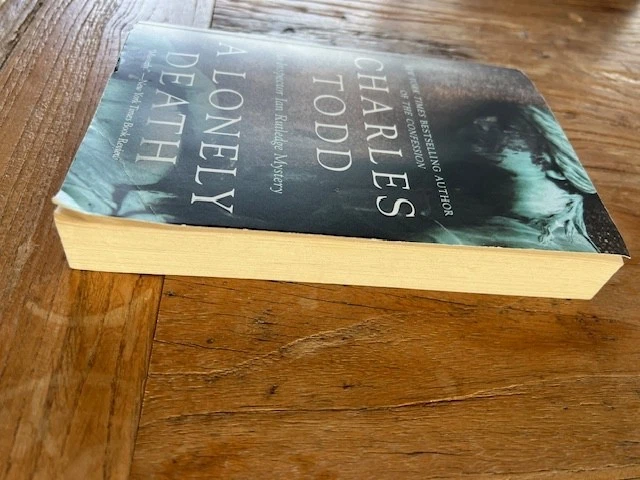 A Lonely Death Charles Todd, Crime Thriller Paperback Good Free Shipping.! - image 4 of 4
