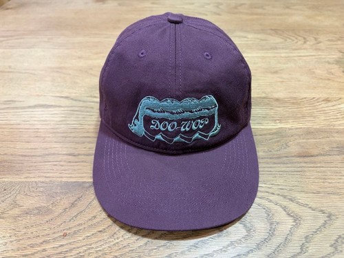 Tacoma Fuji Records Doo-Wop Embroidered Cap, Purple