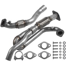 Exhaust Y Flex Pipe For Chevrolet Traverse 3.6L 3564CC 2009-2017 Stainless Steel