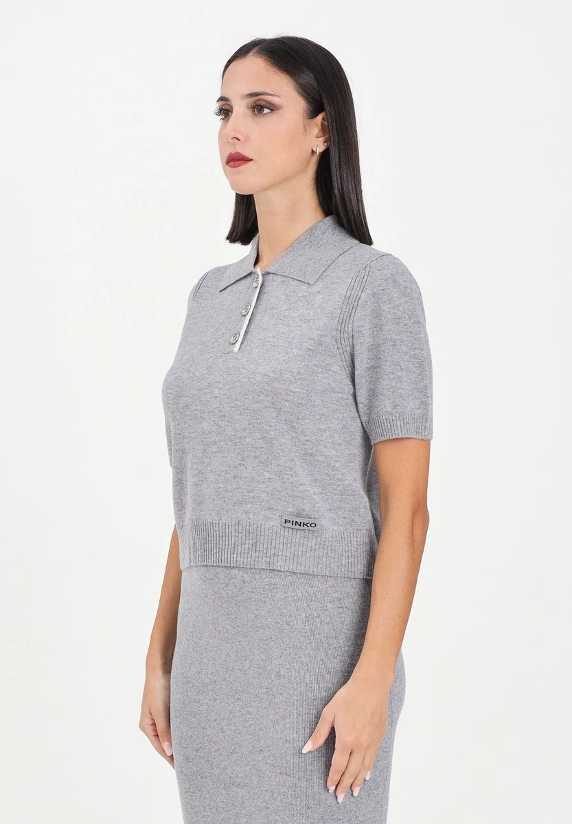 Pullover Femme Pinko Blanc - Modèle Neuf Avec étiquettes, Coupe Et Détails à Découvrir
