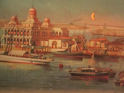 postcard Port Said Egypt