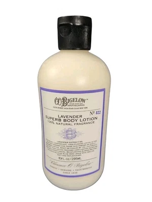 Vintage Bath & Body Works C.O. Bigelow "Superb" Body Lotion Lavendar No. 822 - Image 1 of 2