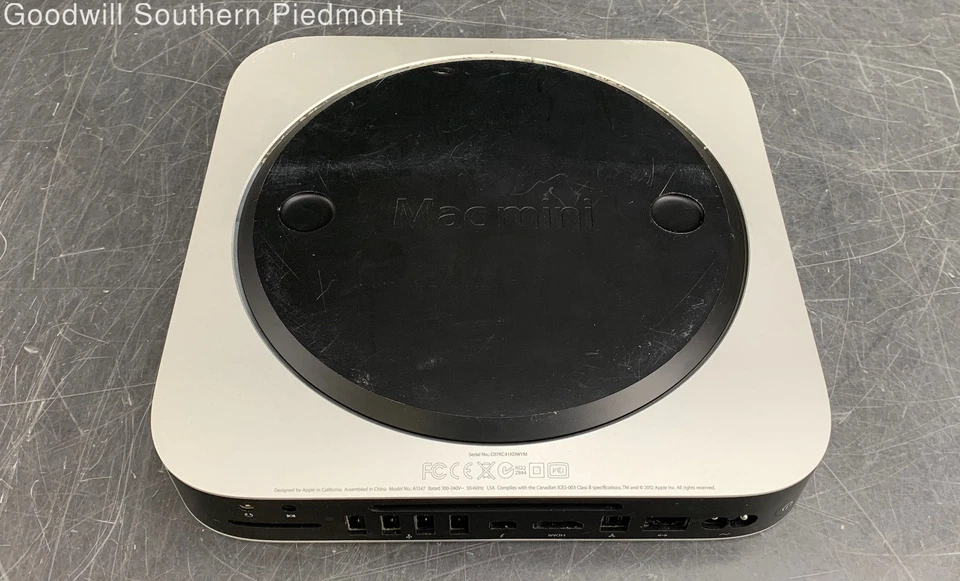 Apple Mac mini Late 2012 MD388LL/A Intel Core i7-3615QM 2.30GHz 16GB RAM 1TB HDD - Image 4 of 4