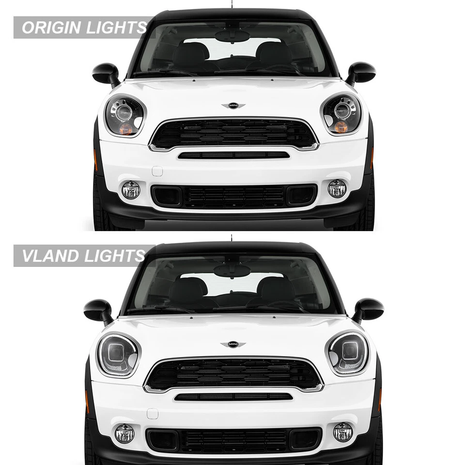 2010-2016 VLAND LED Headlights+LED Tail Lights For Mini Cooper Countryman R60 - Image 4 of 4