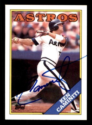 1988 Topps Baseball #64 Ken Caminiti Signed Autograph (No COA) *e3
