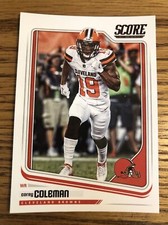 Corey Coleman 2018 Score Browns Card #77   *6553*