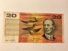 COMMONWEALTH OF AUSTRALIA COOMBS WILSON $20 IN EXCELLENT CONDITION