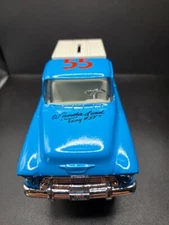 Tiny Lund Fish Camp 1955 Pickup Truck Bank 1993 Ertl 1:25 Signed by Wanda (Wife)