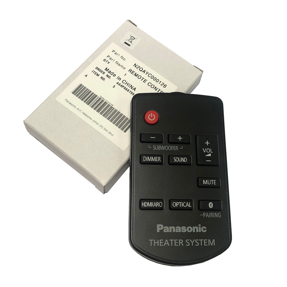 Panasonic Remote Control Home Sound Bar SU- SC-HTB250 HTB254