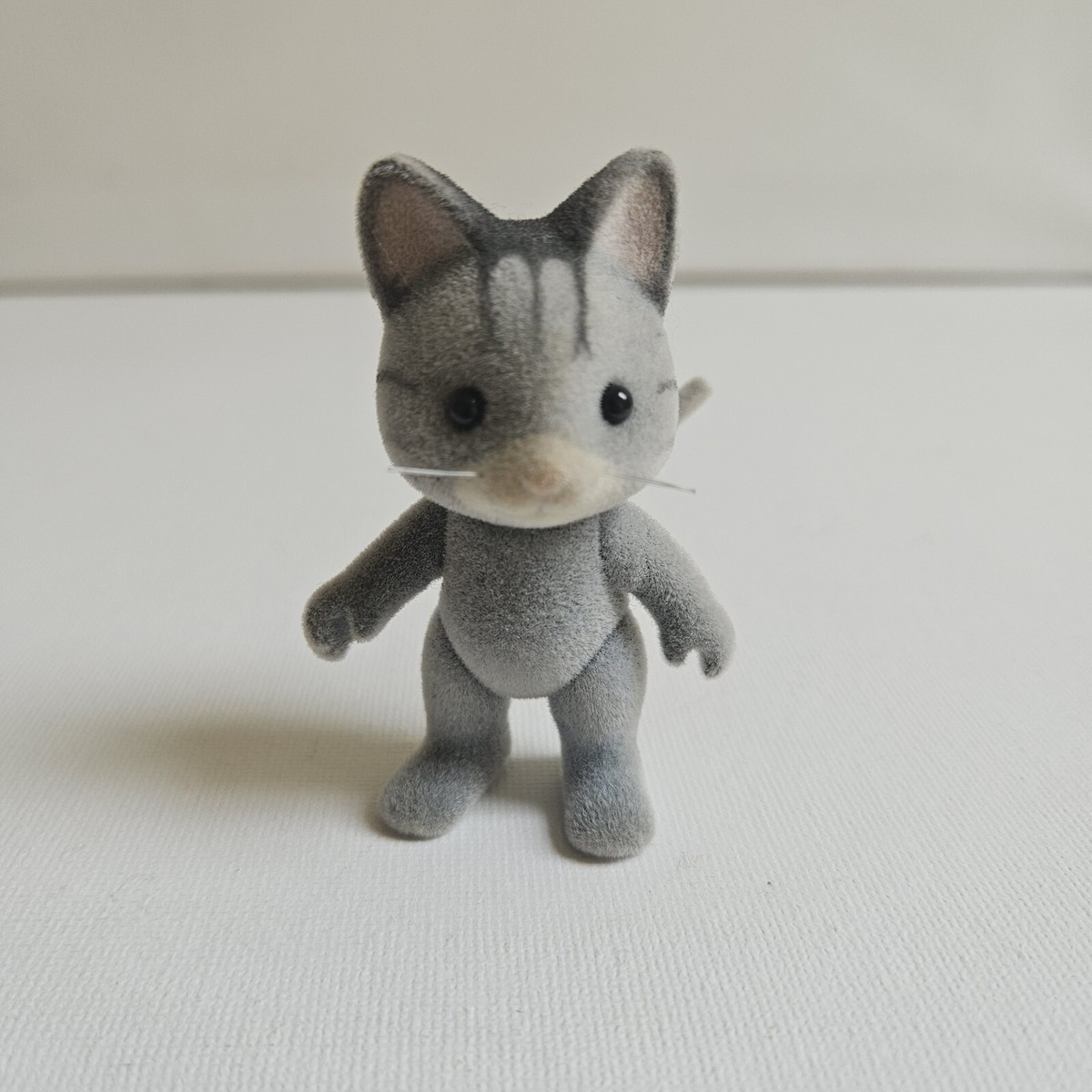 Sylvanian Families FLAIR Fisher Grey Cat Brother Figure