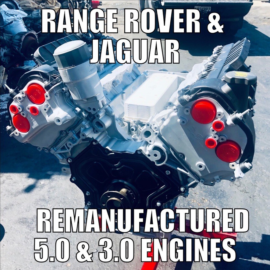 LR079064 Land Rover LR4 5.0 Engine For Sale Stage 2 Built 100% Hand ...