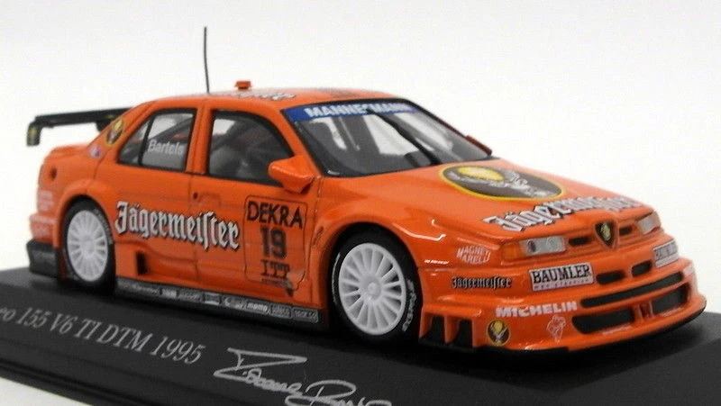 Minichamps 1/43 Scale 430 950319 - Alfa Romeo 155 V6 TI DTM 1995 - M.Bartels - Image 2 of 4