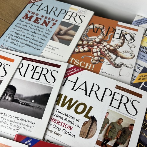 Harper’s Magazine Various Issues Most From 1995-2008 Lot Of 20 Political News - Picture 12 of 12
