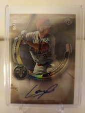 2019 Topps Triple Threads Lane Thomas Gold Auto RC #07/25