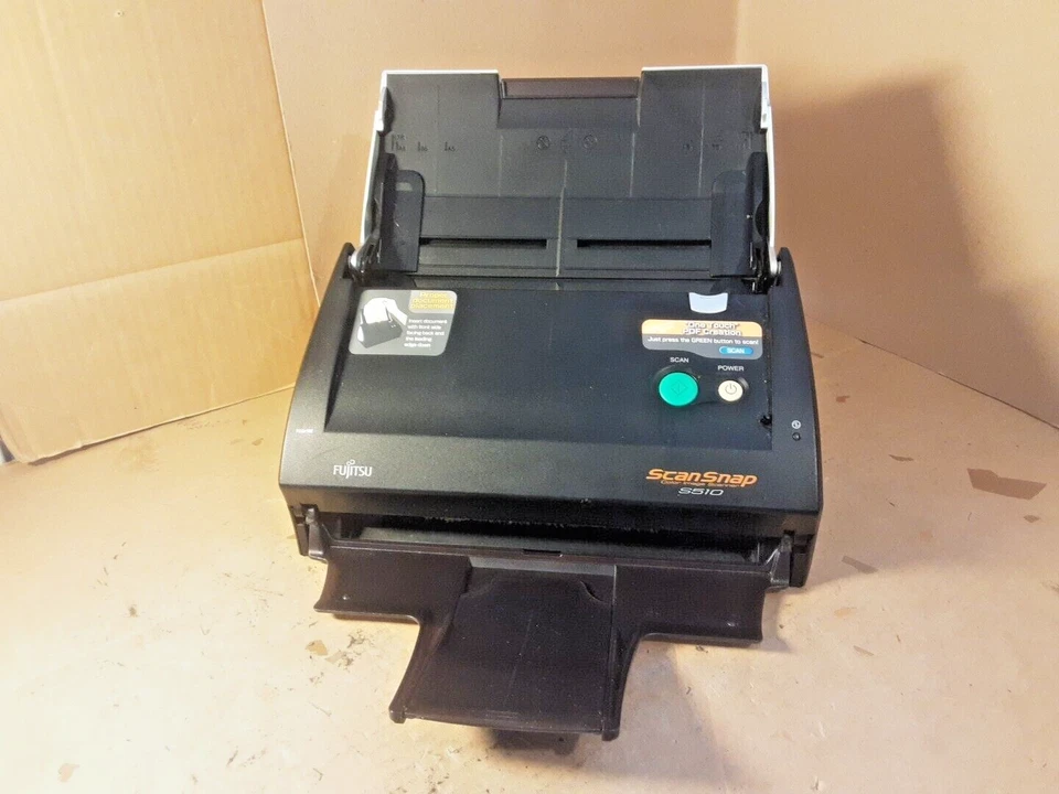 Fujitsu ScanSnap S510 Double-Sided Compact Scanner NO PSU, PARTS/REPAIR - Image 3 of 4
