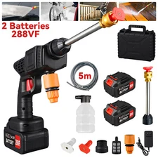 Electric High Pressure Water Spray Gun Cordless Car Washer Cleaner Tool Portable