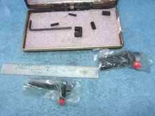 SPI SET SUPER WEE V BLOCKS&CLAMPS MINIATURE  TOOLMAKER MACHINIST NOS