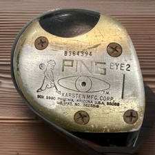 Ping Eye 2 Driver Karsten Ping ZZ Lite Steel Shaft 43" RH  Super Clean Face 