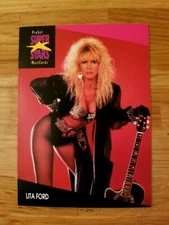 1991 Pro Set Music Card Lita Ford #178) NM+ Condition Pack Fresh