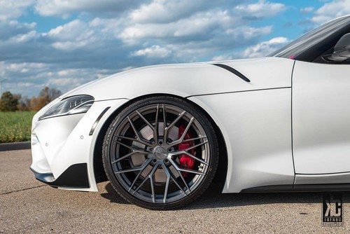 20” AG M520r GRAPHITE METALLIC CONCAVE WHEELS RIMS FOR TOYOTA SUPRA GR   - Picture 2 of 4