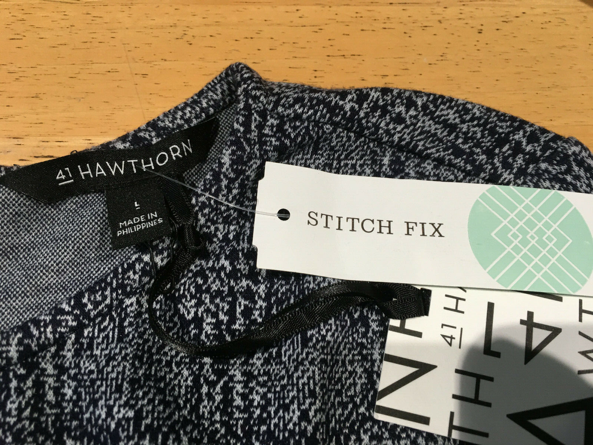 41 hawthorn aniya jacquard knit dress 41 Hawthorn | Dresses | 4hawthorn Dress M Aniya Jacquard Knit Navy Pockets