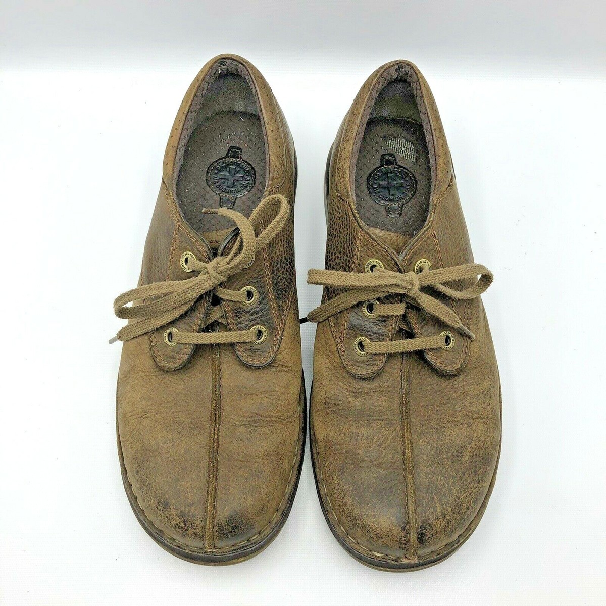 Dr Martens Nevin Men Brown Leather Split Toe Oxford Shoe  display picture 2