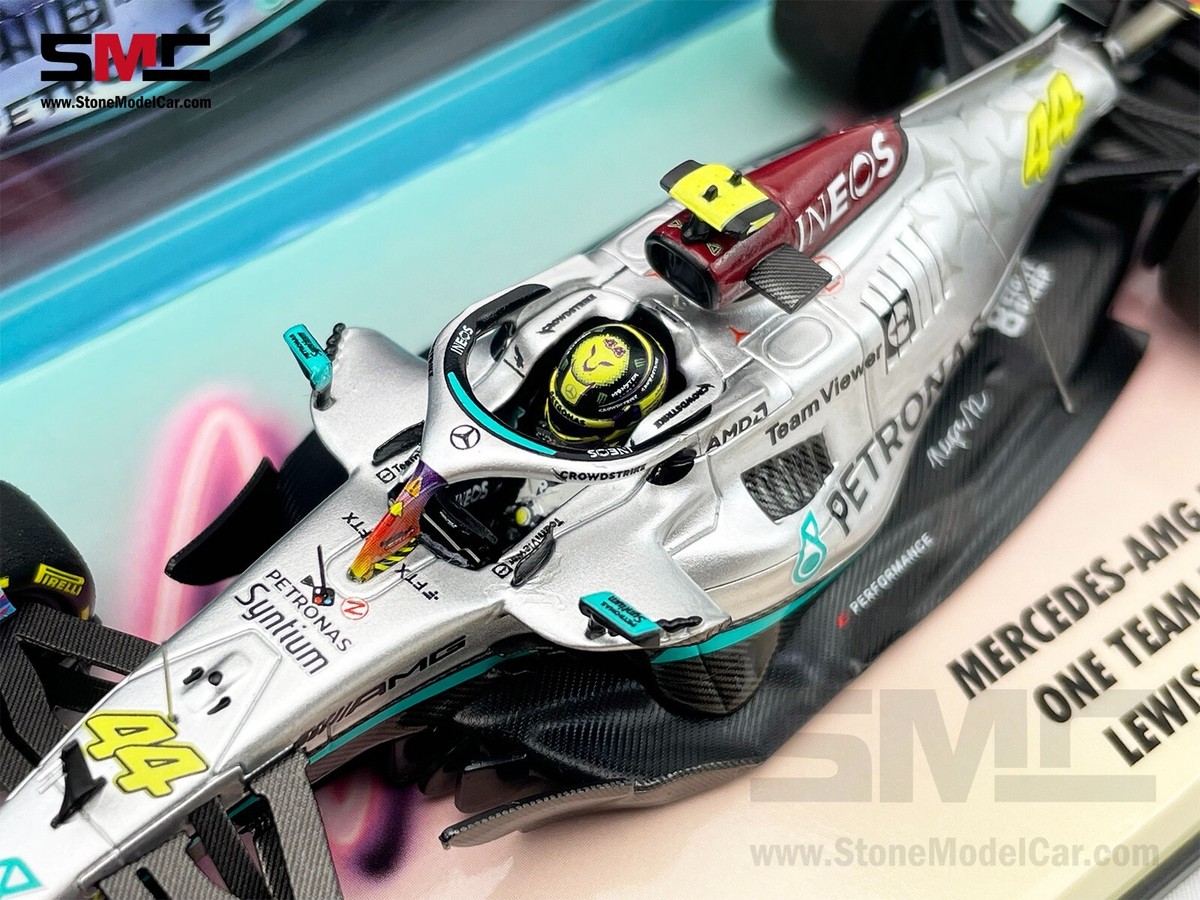 Minichamps 1:43 L. Hamilton Mercedes-AMG F1 W13 #44 6ème