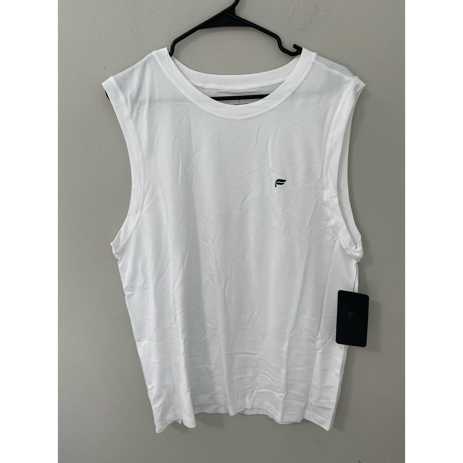 New Fabletics Men Sleeveless The Training Day Muscle Tank Size Large