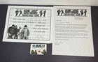2002 GI Joe Collectors Club Certificate Letter & Card Membership Lot Set