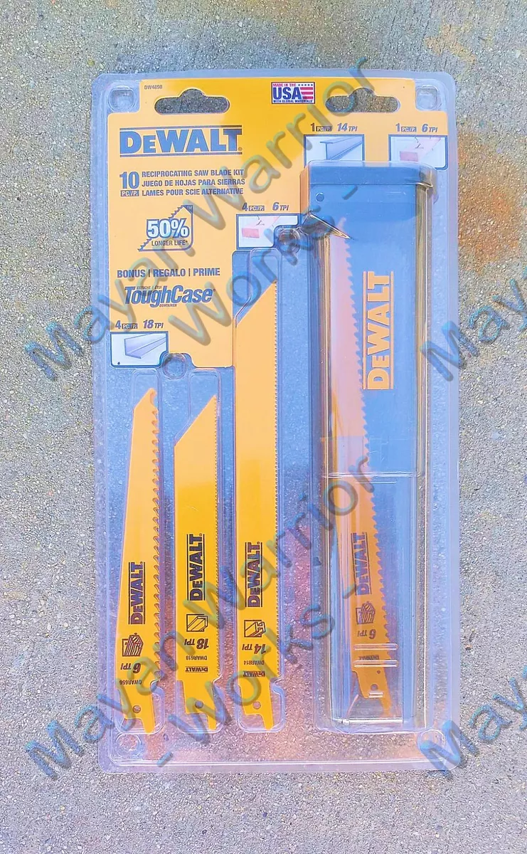 Dewalt reciprocating 2024 saw blades wood
