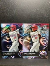 2023 Topps Top Prospects Ice Foil & Base Trey Lipscomb TOP-39 (2 Card Set)