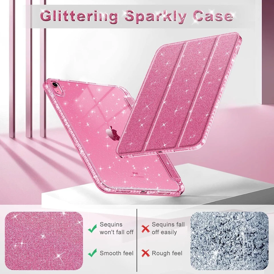 Case for iPad iPad (A16) 11th 11 Inch (2025) Shockproof Cover Shiny Clear Cover - Image 4 of 4
