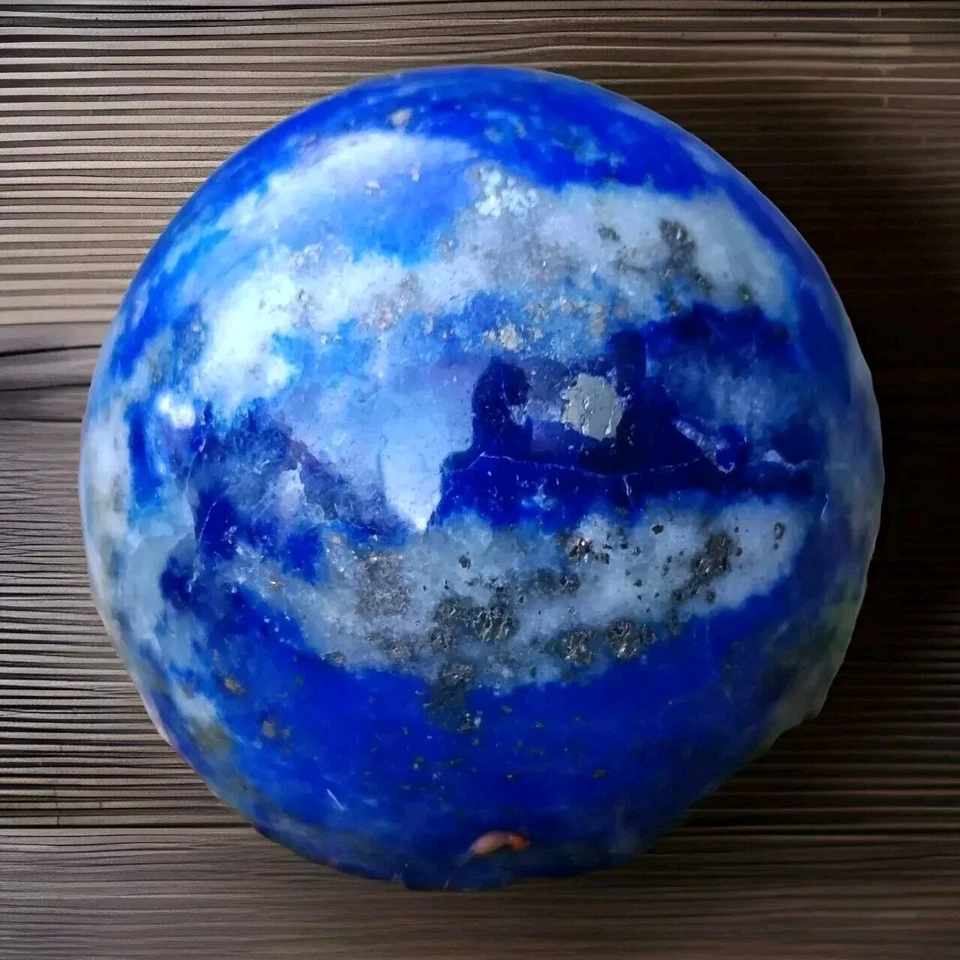 Sphère Lapis Lazuli - 22 mm - Afghanistan  - Photo 2/4