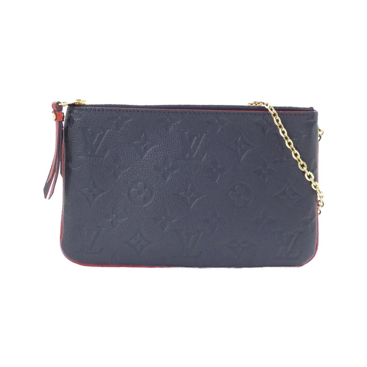 Review of the Louis Vuitton Double Zip Pochette in Marine Rouge 