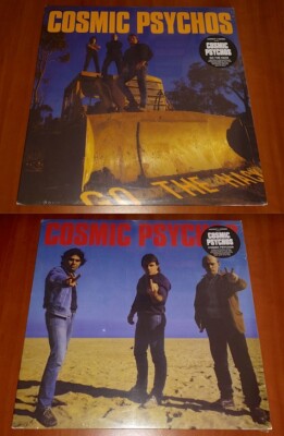 COSMIC PSYCHOS 2x LP Lot FIRST ALBUM & GO TO THE HACK *REMASTERED